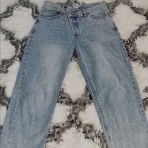 Princess Polly crossover jeans